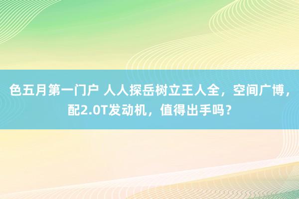 色五月第一门户 人人探岳树立王人全，空间广博，配2.0T发动机，值得出手吗？