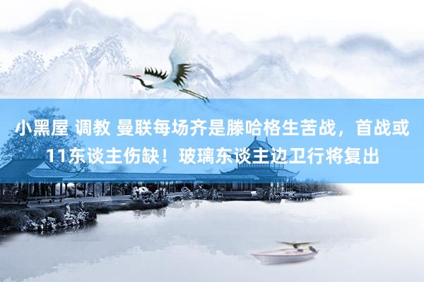 小黑屋 调教 曼联每场齐是滕哈格生苦战，首战或11东谈主伤缺！玻璃东谈主边卫行将复出