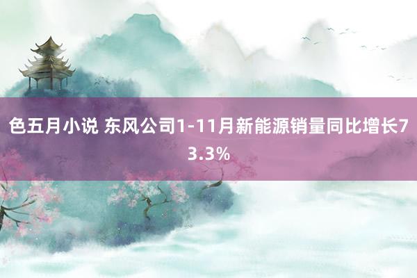 色五月小说 东风公司1-11月新能源销量同比增长73.3%