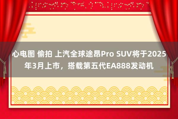 心电图 偷拍 上汽全球途昂Pro SUV将于2025年3月上市，搭载第五代EA888发动机