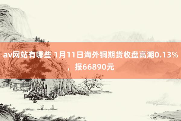 av网站有哪些 1月11日海外铜期货收盘高潮0.13%，报66890元